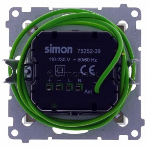 Simon 54 D75252.01/44 - Radio cyfrowe z wyświetlaczem - Złoty Mat - Podgląd zdjęcia 360st. nr 9