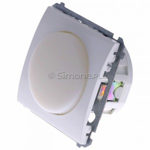 Simon Classic MSS/1.01/11 - Sygnalizator świetlny LED - światło białe (Mechanizm + Plakietka) - Biały - Podgląd zdjęcia 360st. nr 7