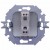 Simon 15 1591104-026 - Łącznik pojedynczy z podświetleniem - Aluminium - Miniatura zdjęcia 360st. nr S