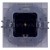 Simon 15 1591450-030 - Gniazdo hermetyczne pojedyncze do wersji IP44 z bolcem uziemiającym i klapką transparentną - Biały - Miniatura zdjęcia 360st. nr B
