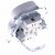 Simon 15 1591462-030 - Gniazdo podwójne z bolcem uziemiającym - Biały - Miniatura zdjęcia 360st. nr 7