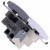 Simon 15 1591466-026 - Gniazdo antenowe RTV-SAT końcowe lub zakończeniowe w szeregu gniazd przelotowych - Aluminium - Miniatura zdjęcia 360st. nr 11