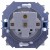 Simon 15 1591950-030 - Gniazdo hermetyczne pojedyncze IP44 z bolcem uziemiającym, przesłonami torów prądowych z klapką w kolorze wyrobu - Biały - Miniatura zdjęcia 360st. nr B
