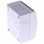 Simon Aquarius AQGZ1z/11A - Gniazdo hermetyczne z bolcem uziemiającym i przesłonami torów prądowych z klapką transparentną - Biały - Miniatura zdjęcia 360st. nr 11
