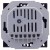 Simon Basic BMRT10W.02/28 - Regulator temperatury z czujnikiem wewnętrznym - Grafit Mat. - Miniatura zdjęcia 360st. nr B