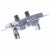 Simon 54 DASF2.01/43 - Gniazdo antenowe SAT typu F podwójne - Srebrny Mat - Miniatura zdjęcia 360st. nr 7