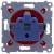 Simon 54 DGD1.01/22 - Gniazdo pojedyncze z bolcem uziemiającym typu DATA - Czerwony - Miniatura zdjęcia 360st. nr B