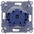 Simon 54 DGZ1BUZ.01/11 - Gniazdo hermetyczne z bolcem uziemiającym do wersji IP44, przesłoną torów prądowych i klapką w kolorze wyrobu - Biały - Miniatura zdjęcia 360st. nr B