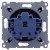 Simon 54 DGZ1BZ.01/48A - Gniazdo hermetyczne z bolcem uziemiającym, przesłoną torów prądowych i klapką transparentną - Antracyt - Miniatura zdjęcia 360st. nr B