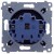 Simon 54 DGZ1CZ.01/48 - Gniazdo pojedyncze z bolcem uziemiającym i przesłoną torów prądowych - Antracyt - Miniatura zdjęcia 360st. nr B