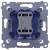 Simon 54 DS1.01/11 - Przycisk zwierny z symbolem światła 10A - Biały - Miniatura zdjęcia 360st. nr B