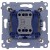 Simon 54 DS1L.01/41 - Przycisk zwierny z symbolem światła i podświetleniem typu LED w kolorze niebieskim 10A - Kremowy - Miniatura zdjęcia 360st. nr B