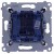 Simon 54 DW1AL.01/48 - Łącznik pojedynczy z podświetleniem typu LED w kolorze niebieskim 16A - Antracyt - Miniatura zdjęcia 360st. nr B