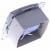 Simon 54 DW31L.01/43 - Łącznik potrójny z podświetleniem typu LED w kolorze niebieskim - Srebrny Mat - Miniatura zdjęcia 360st. nr 7