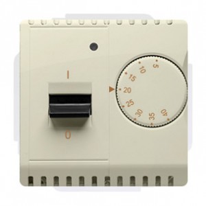 Simon Basic BMRT10W.02/12 - Regulator temperatury z czujnikiem wewnętrznym - Beżowy - Podgląd zdjęcia nr 1