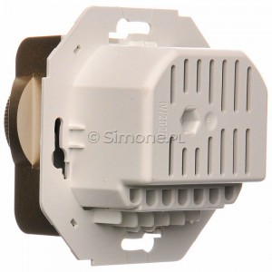 Simon 54 DRT10W.02/44 - Regulator temperatury z czujnikiem wewnętrznym - Złoty Mat - Podgląd zdjęcia nr 6
