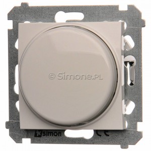 Simon 54 DS9L.01/11 - Ściemniacz naciskowo-obrotowy do LED - Biały - Podgląd zdjęcia nr 9