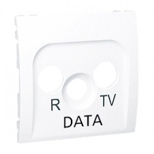 Simon Classic MADP/11 - Pokrywa gniazda antenowego RTV-DATA - Biały - Podgląd zdjęcia nr 1