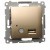Simon 54 D7501385.01/44 - Odbiornik Bluetooth z ładowarką USB - Złoty Mat - Miniatura zdjęcia nr 1