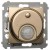 Simon 54 DCR10P.01/44 - Łącznik z czujnikiem ruchu z możliwością manualnego załączenia - Złoty Mat - Miniatura zdjęcia nr 1