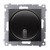 Simon 54 DDS1.01/49 - Dzwonek elektroniczny - Czarny Mat - Miniatura zdjęcia nr 1