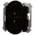 Simon 54 DGZ2MZN.01/49 - Gniazdo podwójne z bolcem uziemiającym i przesłoną torów prądowych do ramek Nature - Czarny Mat - Miniatura zdjęcia nr 9