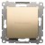 Simon 54 DPR1.01/44 - Przycisk rozwierny pojedynczy - Złoty Mat - Miniatura zdjęcia nr 10