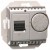 Simon 54 DRT10W.02/43 - Regulator temperatury z czujnikiem wewnętrznym - Srebrny Mat - Miniatura zdjęcia nr 1