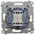 Simon 54 DS1L.01/46 - Przycisk zwierny z symbolem światła i podświetleniem typu LED w kolorze niebieskim 10A - Brąz Mat - Miniatura zdjęcia nr 5