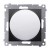 Simon 54 DSS1.01/49 - Sygnalizator świetlny LED - światło białe - Czarny Mat - Miniatura zdjęcia nr 1