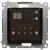 Simon 54 DTRNW.01/46 - Regulator temperatury z czujnikiem wewnętrznym i wyświetlaczem LCD - Brąz Mat - Miniatura zdjęcia nr 10