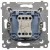 Simon 54 DW8L.01/43 - Łącznik uniwersalny z podświetleniem typu LED w kolorze niebieskim (Produkt wycofany z oferty - Zamiennik DW6L.01/X/43) - Srebrny Mat - Miniatura zdjęcia nr 5