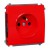 Simon Classic MGZD.01/22 - Gniazdo pojedyncze z bolcem uziemiającym (Moduł) - Czerwony - Miniatura zdjęcia nr 1