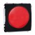 Simon Classic MSS/2.01/28 - Sygnalizator świetlny LED - światło czerwone (Mechanizm + Plakietka) - Matowy Grafir Met. - Miniatura zdjęcia nr 1