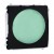 Simon Classic MSS/3.01/28 - Sygnalizator świetlny LED - światło zielone (Mechanizm + Plakietka) - Matowy Grafir Met. - Miniatura zdjęcia nr 1